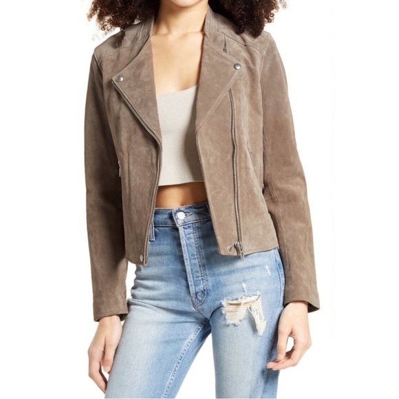 BLANKNYC Faux Suede Moto Jacket - Picture 3 of 12
